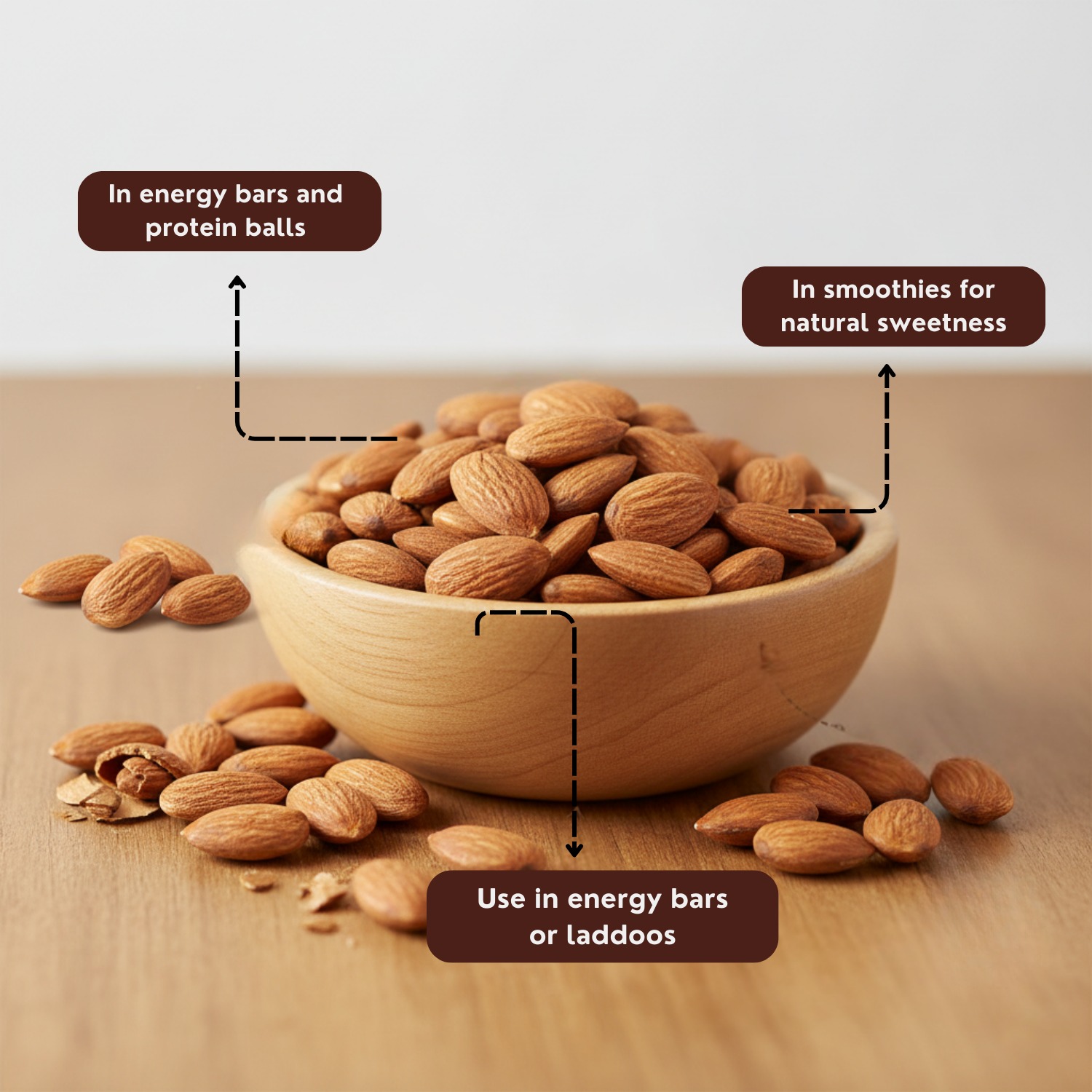 Almonds California 1 Kg