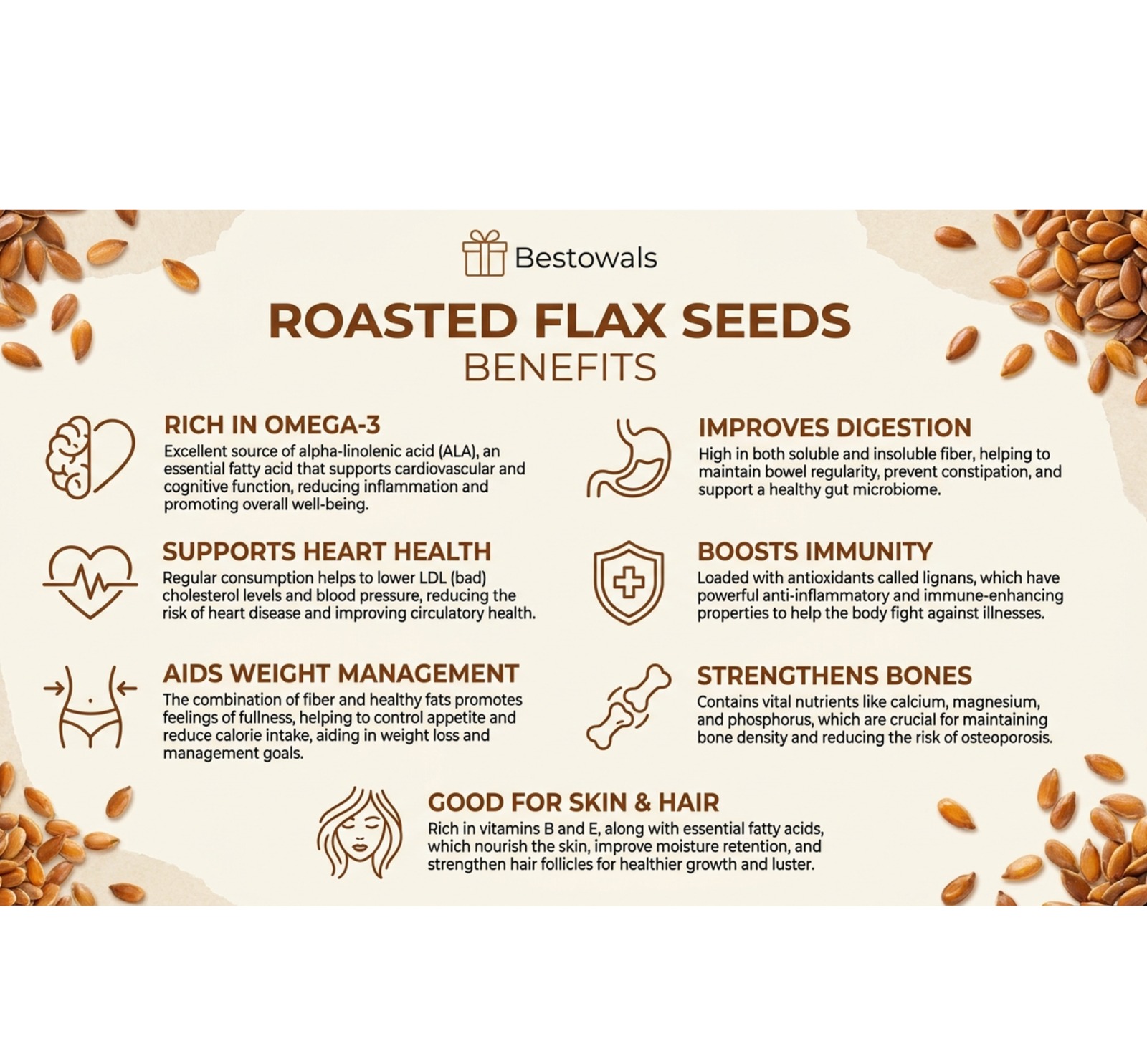 Roasted Flax Seeds