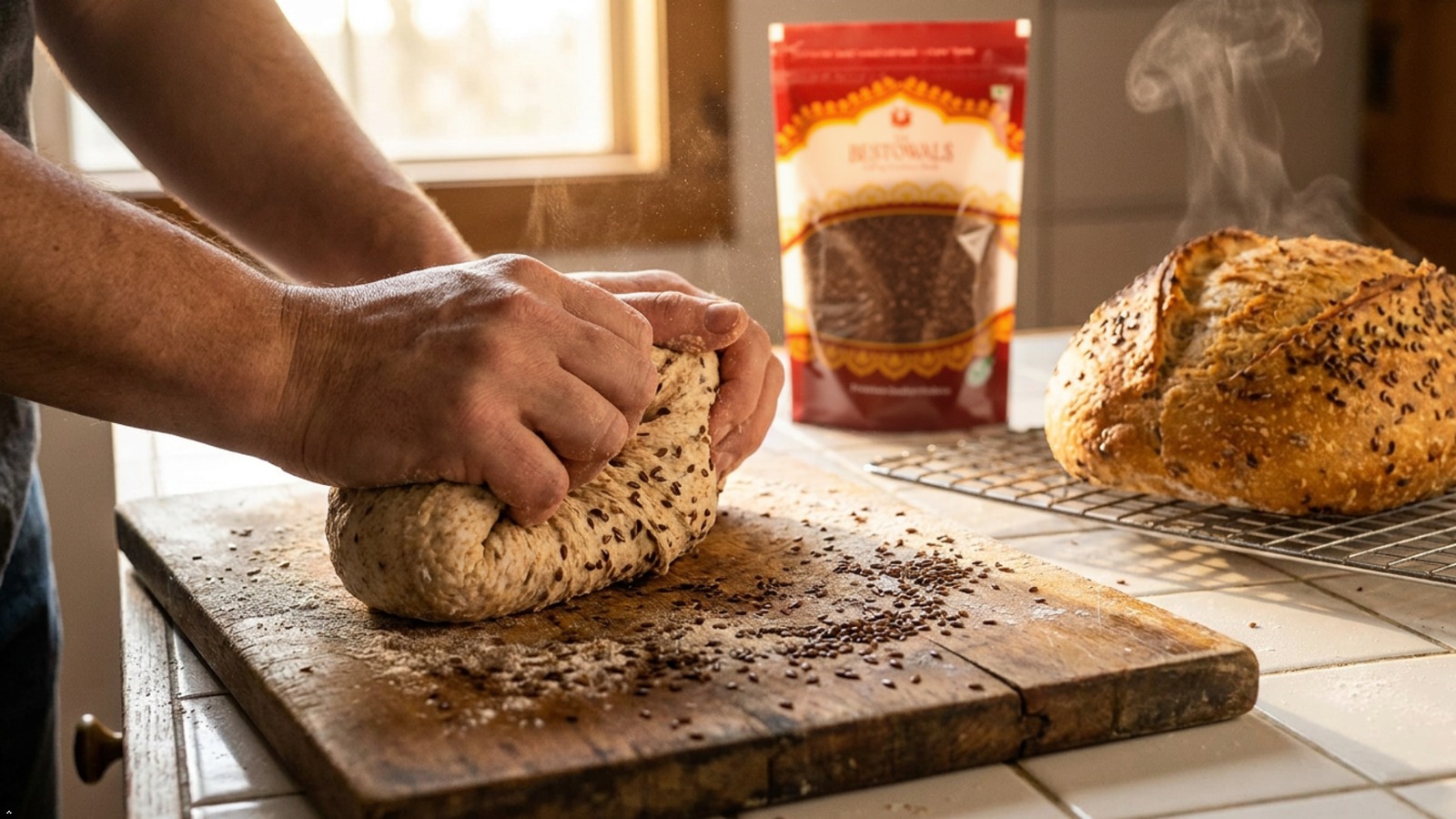 Roasted Flax Seeds